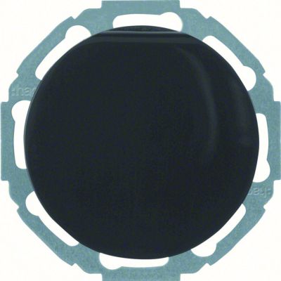 R.classic Gniazdo SCHUKO z pokrywą czarny WLS1211BG HAGER Berker 47442045 (WLS1211BG)