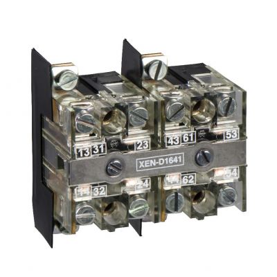 Harmony XAC Blok styków z samoczynnym powrotem 1 OC + 1Z montaż czołowy 40 mm rozstawu XEND2641 SCHNEIDER (XEND2641)