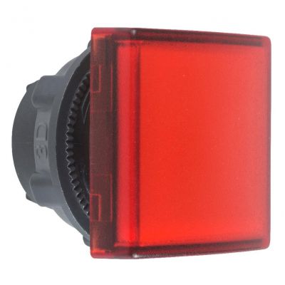 Harmony XB5 Głowka lampki sygnalizacyjnej fi22 czerwona LED kwadratowa plastikowa ZB5CV043 SCHNEIDER (ZB5CV043)