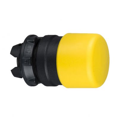 Harmony XB5 Główka przycisku grzybkowego fi30 żółta z samoczynnym powrotem plastikowa ZB5AC54 SCHNEIDER (ZB5AC54)