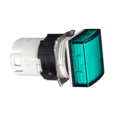 Harmony XB6 Lampka sygnalizacyjna zielona LED kwadratowy ZB6CV3 SCHNEIDER (ZB6CV3)