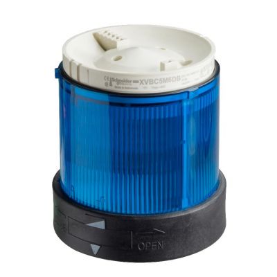 Harmony XVB Element świetlny fi70 niebieski światło ciągłe LED 24V AC/DC XVBC2B6 SCHNEIDER (XVBC2B6)