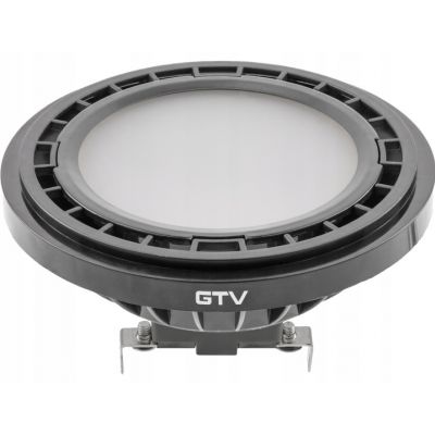Żarówka LED A-G AR111 G53 12V DC 12,5W neutralna biel 120st czarna GTV (LD-AR111NW13W120-10)