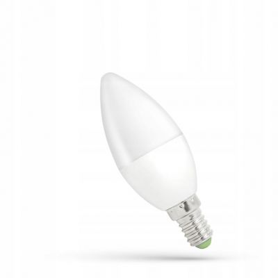 Żarówka LED świecowa E14 230V 4W NW Neutralna WOJ+14506_4W Spectrum (WOJ+14506_4W)