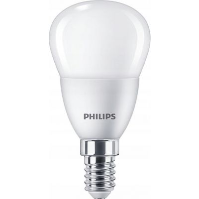 Żarówka LED Kulka 7W=60W 806lm / 4000K barwa neutralna lustre 7-60W E14 840 P48 FR PHILIPS (929002973302)