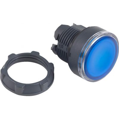 Harmony XB5 Przycisk płaski niebieski LED plastikowy ZB5AH063 SCHNEIDER (ZB5AH063)