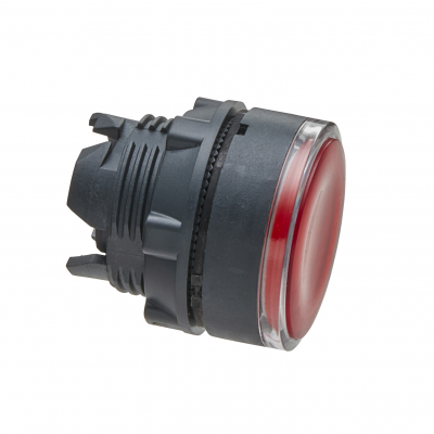 Harmony XB5 Przycisk płaski z samopowrotem LED czerwona plastikowa ZB5AW343 SCHNEIDER (ZB5AW343)