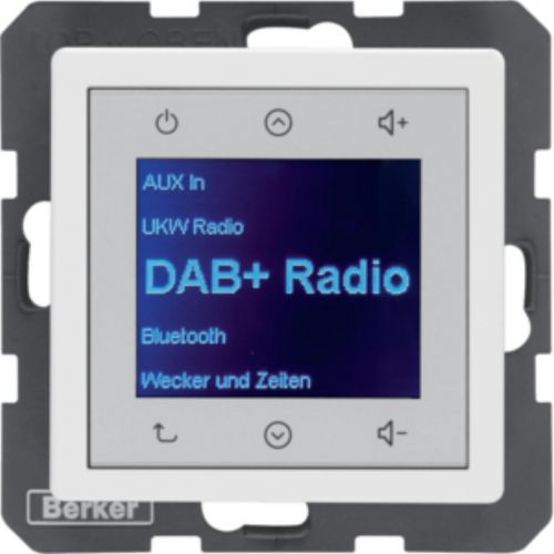 Q.x Radio Touch DAB+ Bluetooth biały aksamit HAGER - 05f814fb25c49e4a299ff72f86c3707c343537b4.jpg