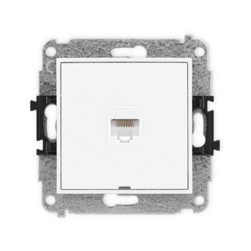 KARLIK MINI Gniazdo pojedyncze komputerowe 1xRJ45, kat. 5e, 8-stykowy, bez pola opisowego biały MGKBO-1 - 06738f79792d2e8aed5b6734d9e3801e497c9bbb.jpg