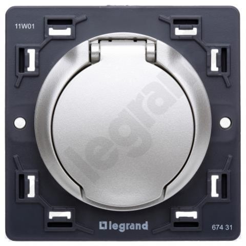 Celiane Gniazdo Odkurzacza Centralnego Tytanowy 067431 LEGRAND - 067431.jpg