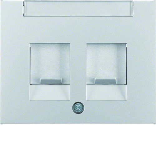 BERKER K.5 Płytka czołowa podwójna zasuwa chroniące przed kurzem pole opisowe aluminium 11827003 HAGER - 0ac68370953c3df12fd23020dbe1ec80809d18dc.jpg