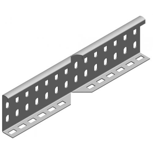 Łącznik kątowy drabin 100mm Grubość 2,00 mm LKDCH100 N 411101 BAKS - 1184512444.jpg