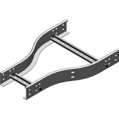 Redukcja drabinki symetryczna 400mm Grubość 2,00 mm 300x80 RDSC400/300H80 N 497440 BAKS - 1184521289.jpg