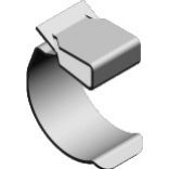 Zacisk Grubość 1,00 mm ZSK1fi25/4 794601 BAKS - 1184538649.jpg