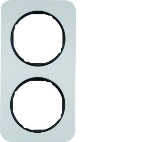 BERKER R.1 Ramka podwójna aluminium/czarny 10122184 HAGER - 124a9226bd7b959a94efde646dd3598f1939e83a.jpg