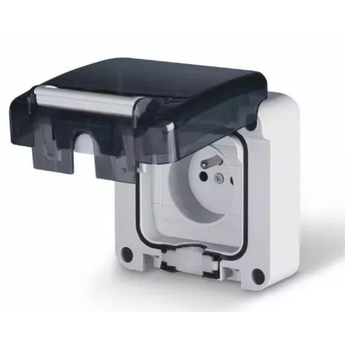 Gniazdo pojedyncze hermetyczne SCHUKO natynkowe IP66 137.6407 Scame Protecta - 137_6407_scame.png