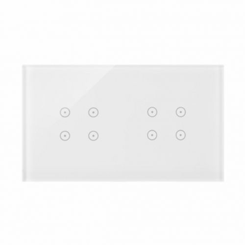 Simon 54 Touch Panel dotykowy S54 Touch 2 moduły 4 pola dotykowe + 4 pola dotykowe biała perła DSTR244/70 - 141a5d45d5155c315b8d3c2338f34db4aaf22b98.jpg