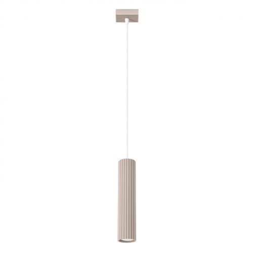 Lampa wisząca ryflowana KARBON  taupe  SL.1759 SOLLUX  - 1759_1_k.jpg