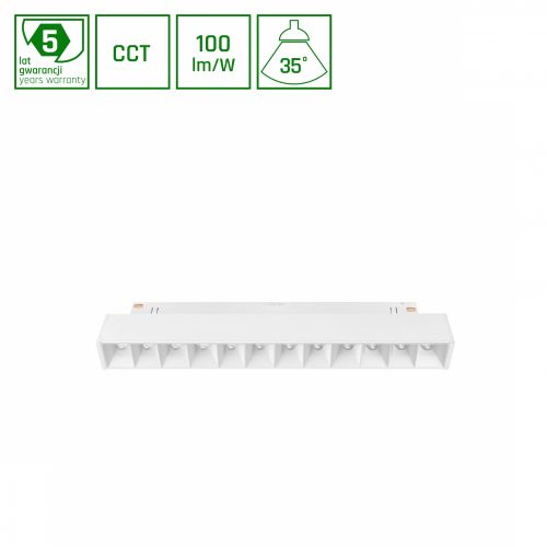 SYSTEM SHIFT CCT- GRID S OPRAWA LINIOWA 220X23X42 12W 40ST BIAŁY CCT SWITCH 5 LAT GW. - 1761630.jpg