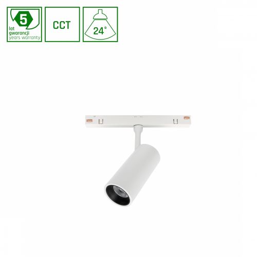SYSTEM SHIFT CCT- SPOT S Oprawa kierunkowa 35x140x178 mm 6W 24ST BIAŁY CCT SWITCH 5 lat gw. Spectrum LED - 1762552.jpg