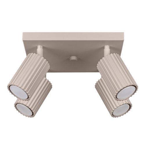 Plafon poczwórny ryflowany KARBON taupe SL.1769 SOLLUX  - 1769_1_k.jpg