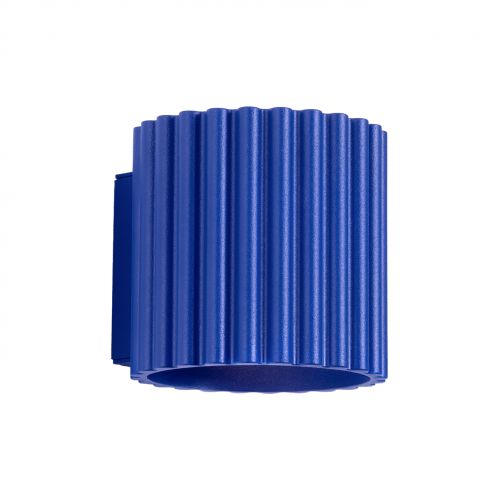 Kinkiet ryflowany AURA G9 ultramaryna SL.1811 SOLLUX  - 1811_1_k.jpg