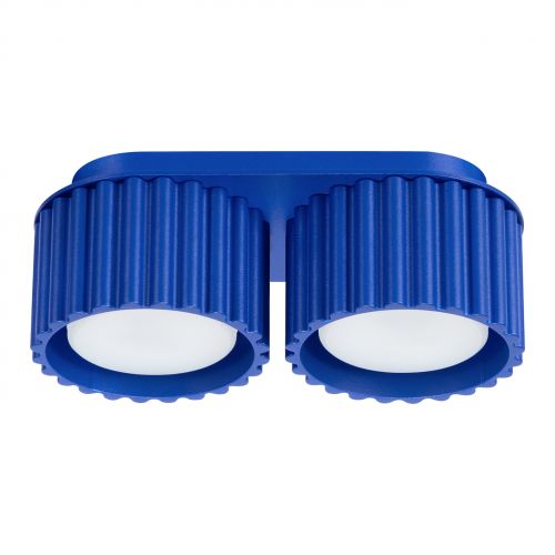 Plafon podwójny ryflowany AURA Gx53 ultramaryna SL.1813 SOLLUX  - 1813_1_k.jpg