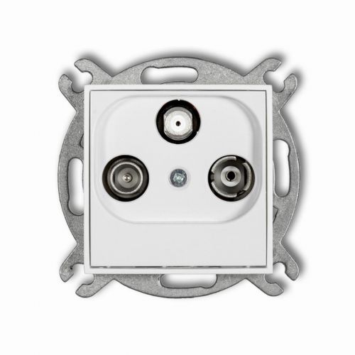 KARLIK MINI Gniazdo antenowe RTV-SAT przelotowe 10dB biały mat 25MGSP - 181b997890735376c4120ed540c9bd9295710c07.jpg