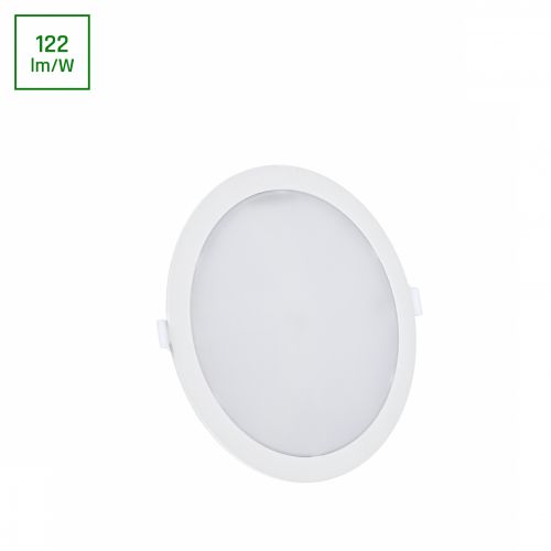 Oprawa lampa ALGINE ECO 2w1 natynkowa-podtynkowa DOWNLIGHT 18W NW 230V 110st IP20 IK06 223x35mm BIAŁY okrągła - 1860962.jpg