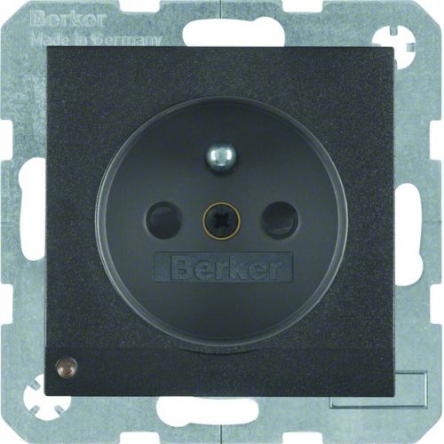 BERKER B.X Gniazdo z uziemieniem i podświetleniem orientacyjnym LED antracyt 6765101606 HAGER - 1aa6669540fa8ca4fd33221581bc97d9f37c7f8a.jpg