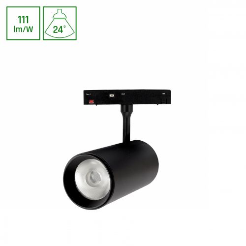 SYSTEM SHIFT BASIC - SPOT L Oprawa kierunkowa 55x120x180 mm 20W 2700K b. ciepła CZARNY Spectrum LED - 2088494.jpg