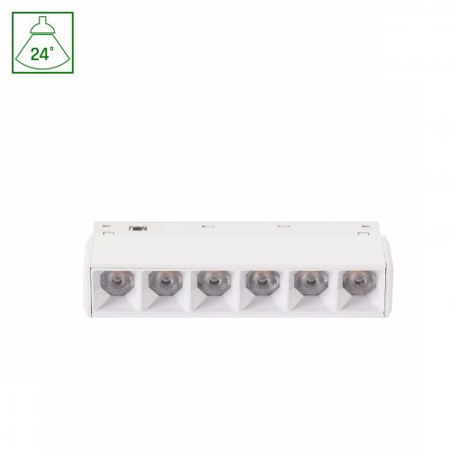 SYSTEM SHIFT BASIC - GRID XS Oprawa liniowa 110mm 6W 2700K b. ciepła BIAŁY Spectrum LED - 2088606.jpg