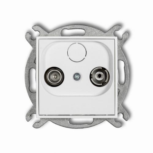 KARLIK MINI Gniazdo antenowe RTV końcowe 2dB biały mat 25MG2K - 21e9ca64acec815b05092b04354143caeb402ba4.jpg