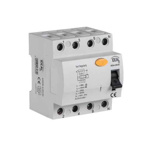 Wyłącznik różnicowoprądowy 3P+N 100A 30mA Typ A KRD6-4/100/30-A 23198 KANLUX - 23198.jpg