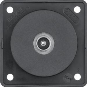 Integro Flow Gniazdo przyłaczeniowe anteny TV, mechanizm, czarny, mat - 2fd3a9bbdd93b1dabf803316f725634e425f54cd.jpg