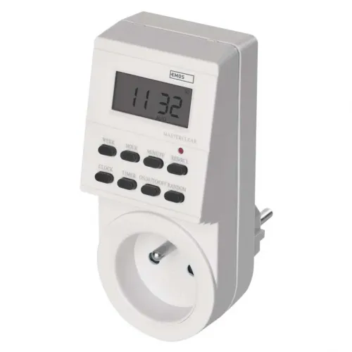 Cyfrowy programator czasowy tygodniowy do gniazdka TS-EF1 - 3023509.webp