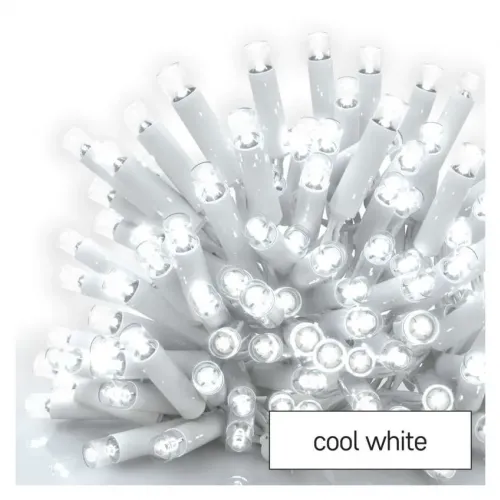 Oświetlenie łączone Profi sople 50 LED 3m zimna biel biały przewód IP44 timer - 3052147.webp