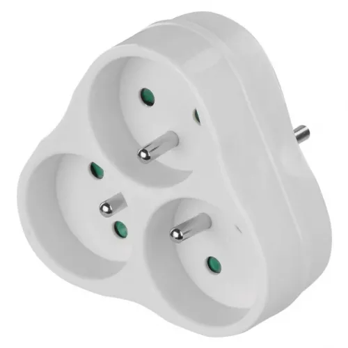 Rozgałęźnik potrójny z uziemieniem złodziejka P0026 EMOS - 3065377.webp