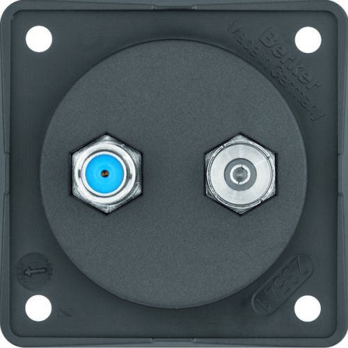 BERKER Integro Flow Gniazdo antracytenowe Radio/SAT z obudową nieekranowaną antracyt 945602505 HAGER - 312336a671911881a17f9fda1a529f16b675252e.jpg