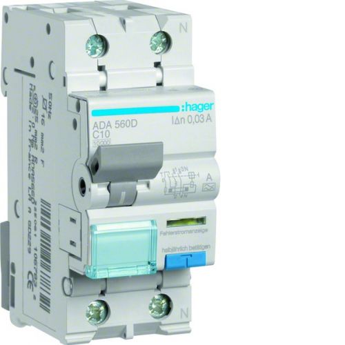 RCBO Wyłącznik różnicowoprądowy z członem nadprądowym 1P+N 10kA C10A 30mA Typ A ADA560D HAGER - 31d9a3354acad6ec7f37b03e348eb0dbde6fb40c.jpg