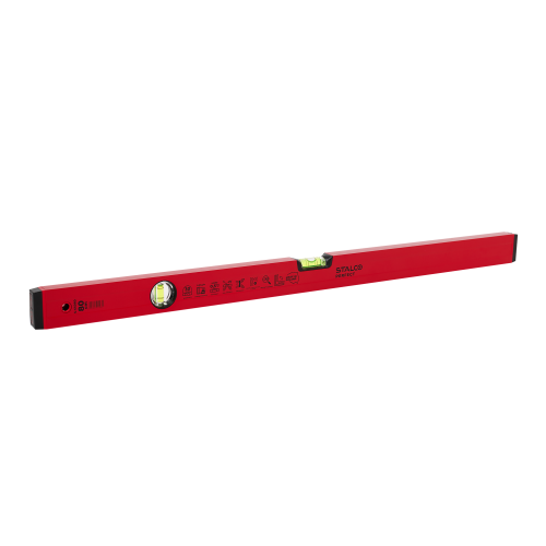 Poziomnica aluminiowa 80cm czerwona S-65080 STALCO - 33185.jpg