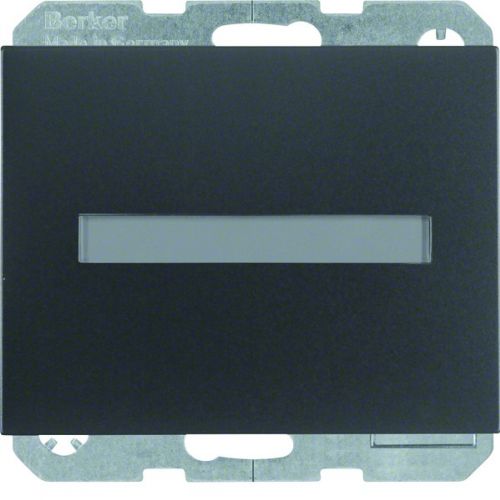 BERKER K.1 Gniazdo SCHUKO z samozamykającą się pokrywą i pole opisowe antracyt mat lakierowana 47527206 HAGER - 33faa129a4af609af79e006f93de183227f71d01.jpg