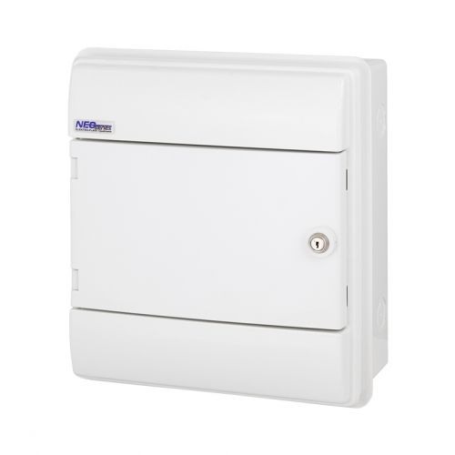 Rozdzielnica hermetyczna natynkowa 1x8 IP65 RHp-8/ZB 36.810 OPATÓWEK - 36.810.jpg