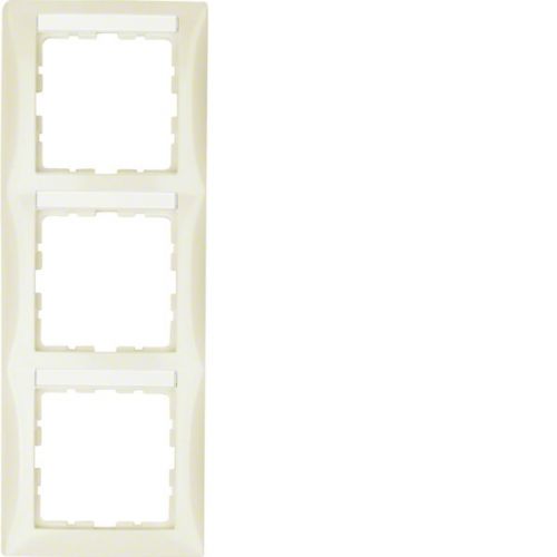 BERKER B.Kwadrat Ramka potrójna pionowa z polem opisowym kremowy połysk 10138912 HAGER - 365fc23503253f1f9ff9824363f3f52b18ac453a.jpg