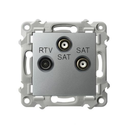 SZAFIR Gniazdo RTV-SAT z dwoma wyjściami SAT - kolor srebro - 3709b57683ece61e462b382b96e31a6cbba52c48.jpg