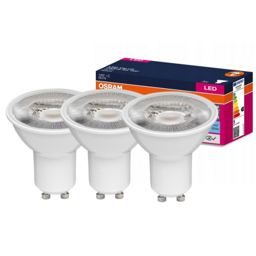 Żarówka LED /3szt./ Reflektor GU10 4,5W=35W 350lm 4000K neutralna biel OSRAM - 4058075497566.png