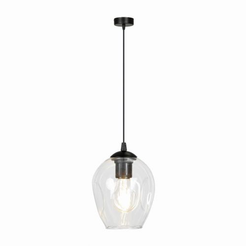 IRIS 1P E27, lampa wisząca, max. 60W, czarny-transparent AD-LD-6326B-TRE27SP ORNO - 4ccd50766387f24878ce02a9f60d83391274d108.jpg