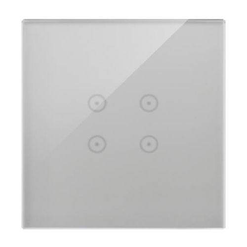 Simon 54 Touch Panel dotykowy S54 Touch 1 moduł 4 pola dotykowe srebrna mgła DSTR14/71 - 5659dd6d1b1aef0e98d67ac8510684c5910dfff8.jpg