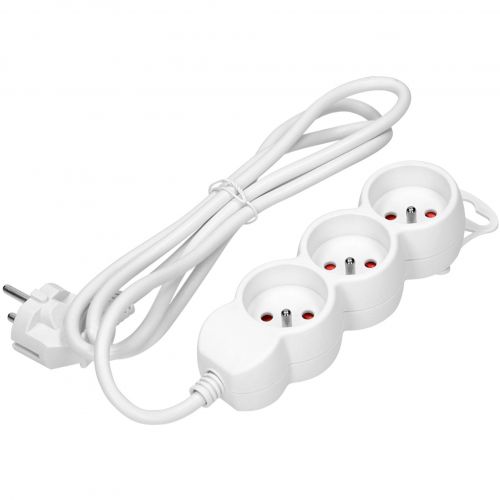 Przedłużacz potrójny listwa zasilająca 3 gniazda kabel 1,4m biały 2300W ORNO - 5908254847936-20250129115241.jpg