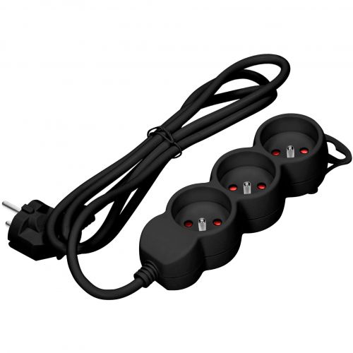 Przedłużacz potrójny listwa zasilająca 3 gniazda Kabel 1,4m czarny ORNO - 5908254847943-20250129115236.jpg